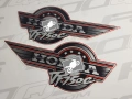 Honda VF 750 C Magna 1994 2000 red R201 fooqs naklejki stickers decals aufkleber oem наклейки на мотоцикл