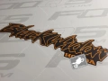 Honda VT 750 DC Black Widow 2001 2002 black fooqs naklejki stickers decals aufkleber oem motorsykkelklistremerker