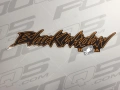 Honda VT 750 DC Black Widow 2001 2002 black fooqs naklejki stickers decals aufkleber oem motorsykkelklistremerker