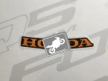 Honda VT 750 DC Black Widow 2001 2002 black fooqs naklejki stickers decals aufkleber oem motorsykkelklistremerker