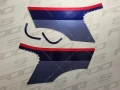 Honda XL 600 V Transalp 1987 1988 white blue NH193 fooqs naklejki stickers decals aufkleber oem motorcycle shop nalepke