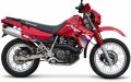 Kawasaki KLR 650 1995 red fooqs naklejki stickers decals aufkleber adesivi oem graphics