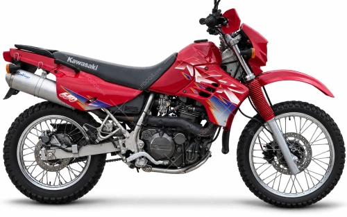 Kawasaki KLR 650 1995 red fooqs naklejki stickers decals aufkleber adesivi oem graphics