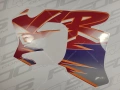 Kawasaki KLR 650 1995 red fooqs naklejki stickers decals aufkleber oem nalepke za motorna kolesa стикери klistermärken