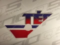 Yamaha XTZ 660 Tenere 1992 white W fooqs naklejki stickers decals aufkleber oem klistremerker наклейки на мотоцикл