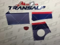 Honda XL 600 V Transalp Anniversary 1999 silver blue PB187 fooqs naklejki stickers decals aufkleber oem 7