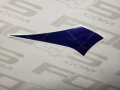 Suzuki GSX R 750 GSXR GSXR750 2007 Blue YKY White YBD fooqs naklejki stickers decals aufkleber adesivi OEM parts autocollants 8