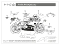 Aprilia RS 125 2000 grey yellow fooqs naklejki stickers decals aufkleber oem pegatinas original adesivi naklejki