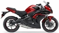 Kawasaki ninja 650 2016 candy persimmon red fooqs motor stickers oem parts fooqs aufkleber autocollants adesivi nalepky