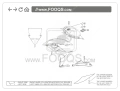 Kawasaki ninja 650 2018 2019 candy plasma blue 723 fooqs motor stickers oem parts fooqs aufkleber adesivi