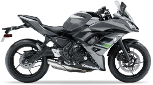 Kawasaki Ninja 650 2018 - 2019 šedý nalepky