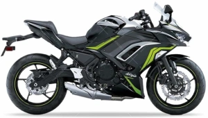 Kawasaki Ninja 650 2021 metallic spark black pearl blizzard white naklejki