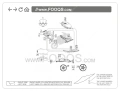 Kawasaki ninja 650 2021 2022 lime green 777 fooqs motor stickers oem parts fooqs aufkleber autocollants