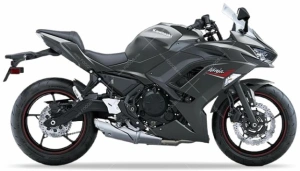 Kawasaki Ninja 650 2022 metallic matte graphenesteel gray 68P naklejki
