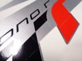 Aprilia Tuono 1000 R 2006 grey naklejki fooqs stickers decals aufkleber oem 摩托車貼紙 tarra motocikla uzlīmes