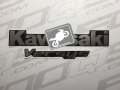 Kawasaki Versys 650 2008 2009 black 17K naklejki fooqs naklejki stickers decals aufkleber oem bodywork restoration painting reproduction set kit respray  side fairing fuel tank right left 3