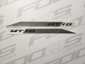 Yamaha MT 10 2018 2020 mat dark gray MDNM6 fooqs naklejki stickers decals aufkleber oem lipuķi наклейки restoration rebuild replica reproduction side fairings