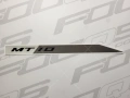 Yamaha MT 10 2018 2020 mat dark gray MDNM6 fooqs naklejki stickers decals aufkleber oem motorkerékpár matricák Stickeren restored used fairings set kit parts