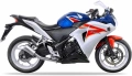 Honda CBR 250 R 2011 blue PB308 fooqs naklejki stickers decals aufkleber oem autocollants original parts