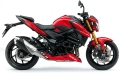 Suzuki GSX S 750 2017 red fooqs naklejki stickers decals aufkleber oem moottoripyöröiden tarrat naklejki original restoration rebuild replica reproduction