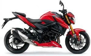 Suzuki GSX-S 750 2017 red naklejki