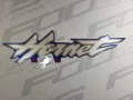 Honda CB 600 F Hornet 1998 2001 blue PB215 fooqs naklejki stickers decals aufkleber oem motorkerékpár matricák repainting repainted tank aftermarket