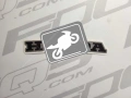 Honda CB 1000 F 1993 1996 Silver NH146D fooqs naklejki stickers decals aufkleber oem stickers αυτοκόλλητα pegatinas respray colour code set kit rear fairing