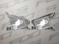 Honda CB 1000 R 2008 2010 green GY139 fooqs naklejki stickers decals aufkleber oem nálepky tarra refurbishment refurbished custom aftermarket fuel tank wings