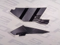 BMW R 1250 RS 2023 Triple Black naklejki fooqs naklejki stickers decals aufkleber oem lipuķi pegatinas motorsykkelklistremerker