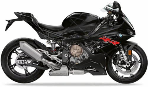 BMW S 1000 RR 2021 2022 black fooqs naklejki stickers decals aufkleber oem naklejki nalepke