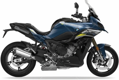 BMW S 1000 XR 2024 gravity blue metallic fooqs naklejki stickers decals aufkleber oem klistermærker συρροή μοτοσικλέτας