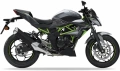 Kawasaki Z 125 2023 grey fooqs naklejki stickers decals aufkleber oem naljepnice Stickeren motorfiets stickers
