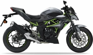 Kawasaki Z 125 2023 grey naklejki