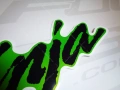 Kawasaki ZX 6RR 2005 green 777 fooqs naklejki stickers decals aufkleber oem pegatinas αυτοκόλλητα μποτοσικλέτας klistermerki