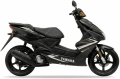 Yamaha Aerox 50 2009 black fooqs naklejki stickers decals aufkleber oem kleepsud klistermärken συρροή