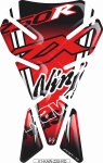 Naklejka na bak tankpad V1 KAWASAKI ZX-250R RED
