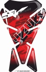Adhesivo para tanque Tankpad V1 SUZUKI SV 650 ROJO