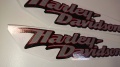 Harley Davidson Dyna Super Glide 2006 red fooqs naklejki motocykle aufkleber decals motorcycle stickers 2