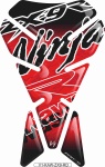 Naklejka na bak tankpad V1 KAWASAKI ZX-9R RED
