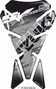 Adesivo per serbatoio V1 SUZUKI SV 650S SILVER