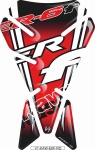 Naklejka na bak tankpad V1 KAWASAKI ER-6F RED